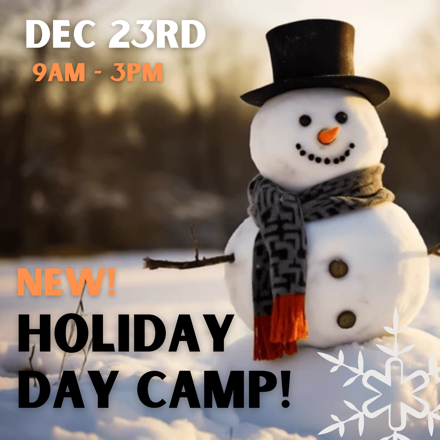 One Day Winter Camp